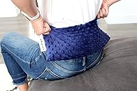 Vista 5 de Microwave Heating Pad for Neck and Shoulders- Lavender Microwavable Heating Pad- Cool & Hot Moist Heat Pack- Weighted Bean Bag Therapy Wrap for Pain