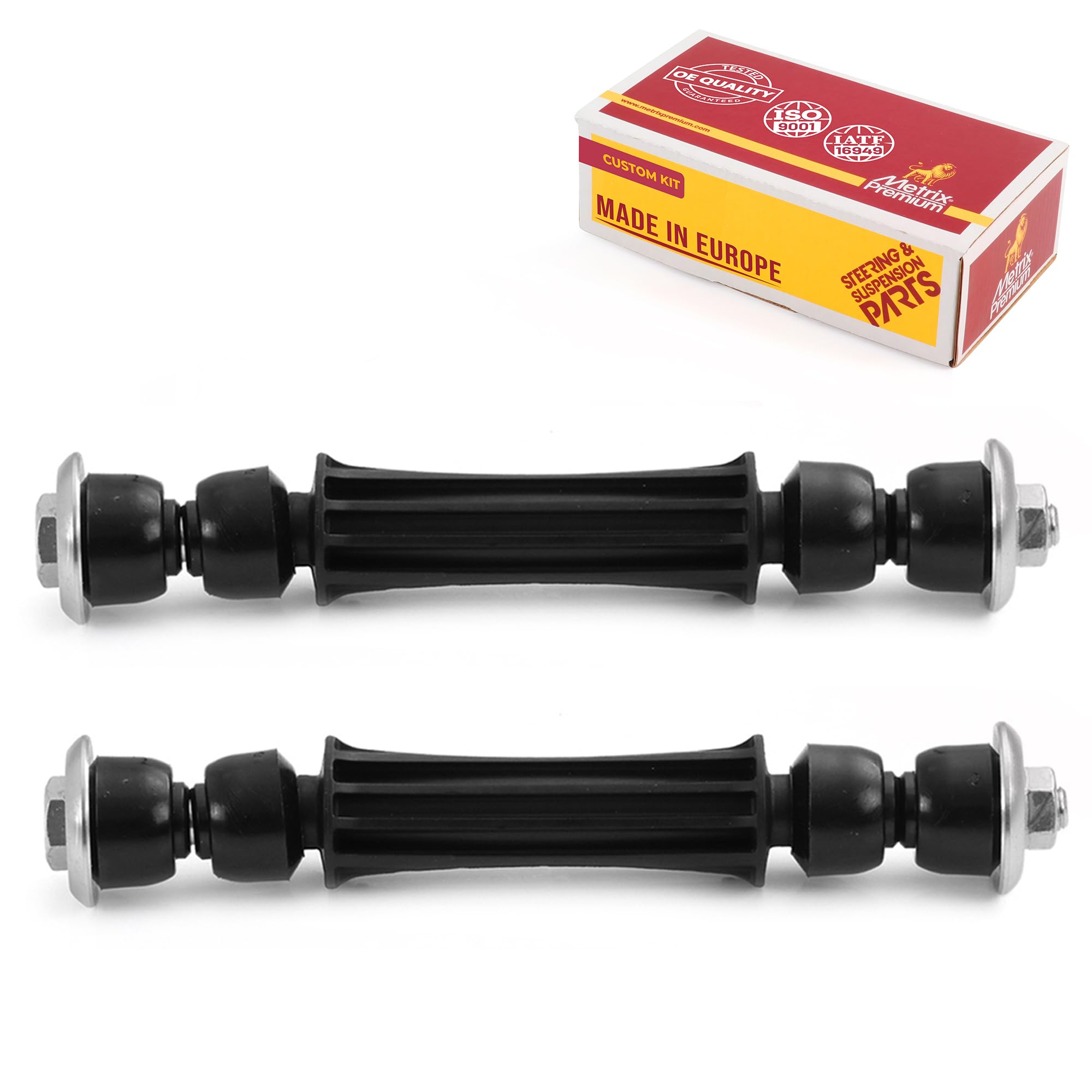 Metrix Premium Front Stabilizer Bar Link Kit K700432 Fits 07-16 Escalade, 07-13 Avalanche, 07-16 Silverado 1500, 15-16 Suburban, 07-16 Tahoe, Sierra, 07-16 Yukon