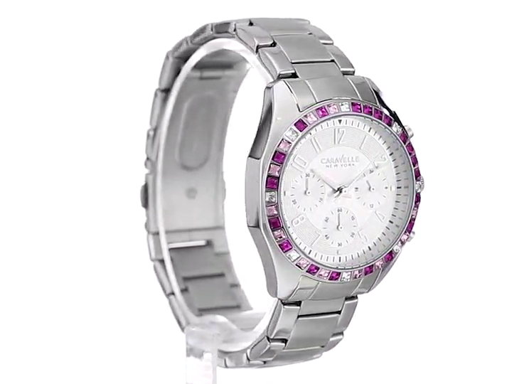 Caravelle New York Analog Silver Dial Women display picture 3