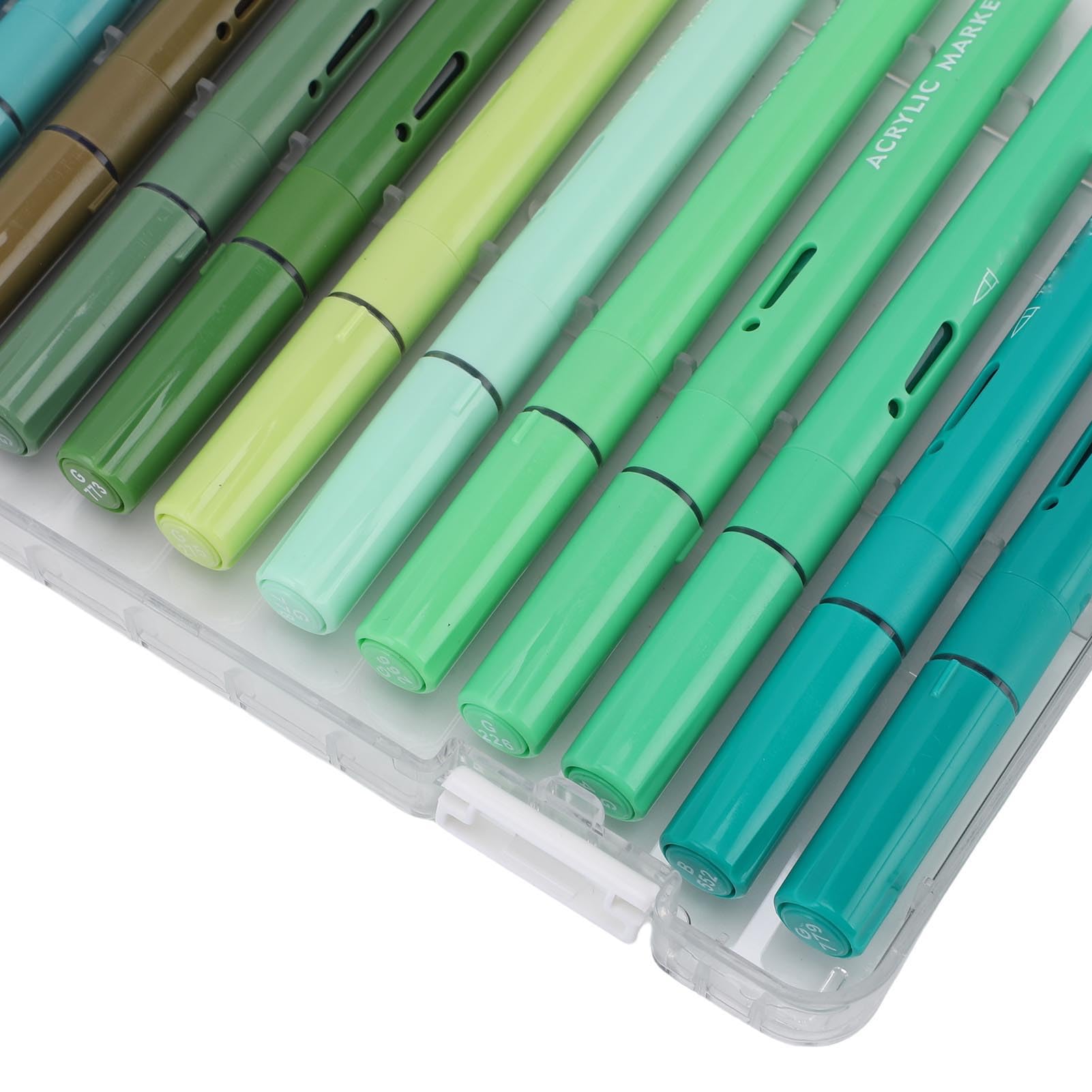 SIXRUN 60 Set di Vernici Acriliche a Colori, Set d'arte Versatile per Pittura Rocciosa, Ceramica, Vetro, Legno e Tessuto