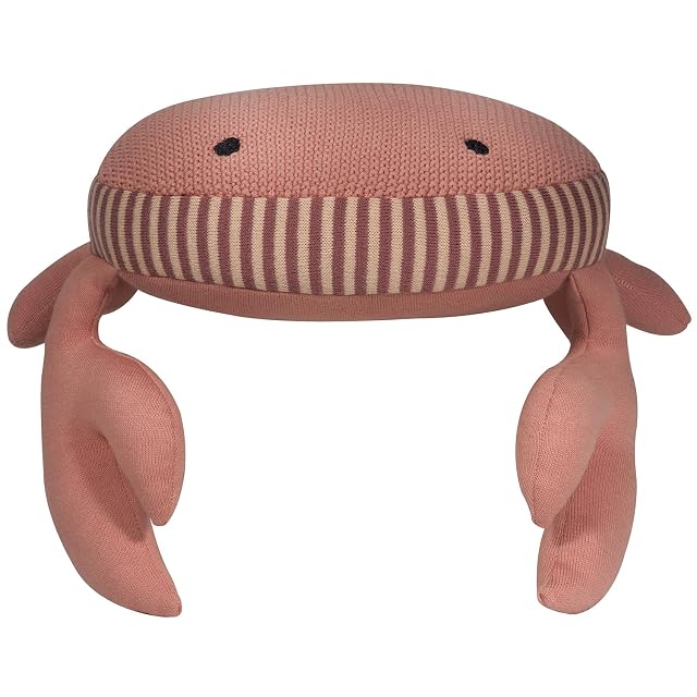 Foto 2 de 6 de Kindsgut Peluche Cangrejo de Ganchillo 100% Algodón, Rosa