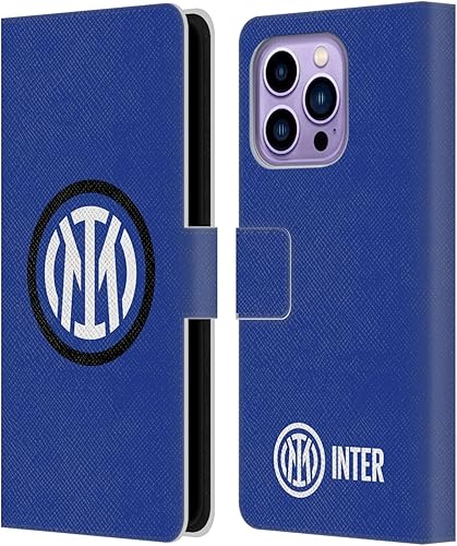 Vista 92 de Head Case Designs Officially Licensed Inter Milan Inter Milano Logo Badge Leather Wallet Case Compatible with Apple iPhone 11