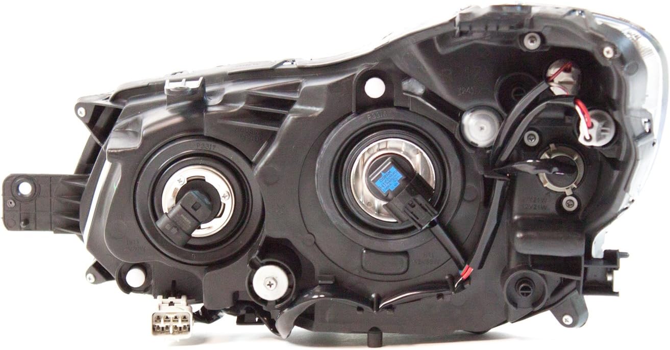 TYC Right Headlight Assembly Compatible with 2012-2015 Subaru Impreza