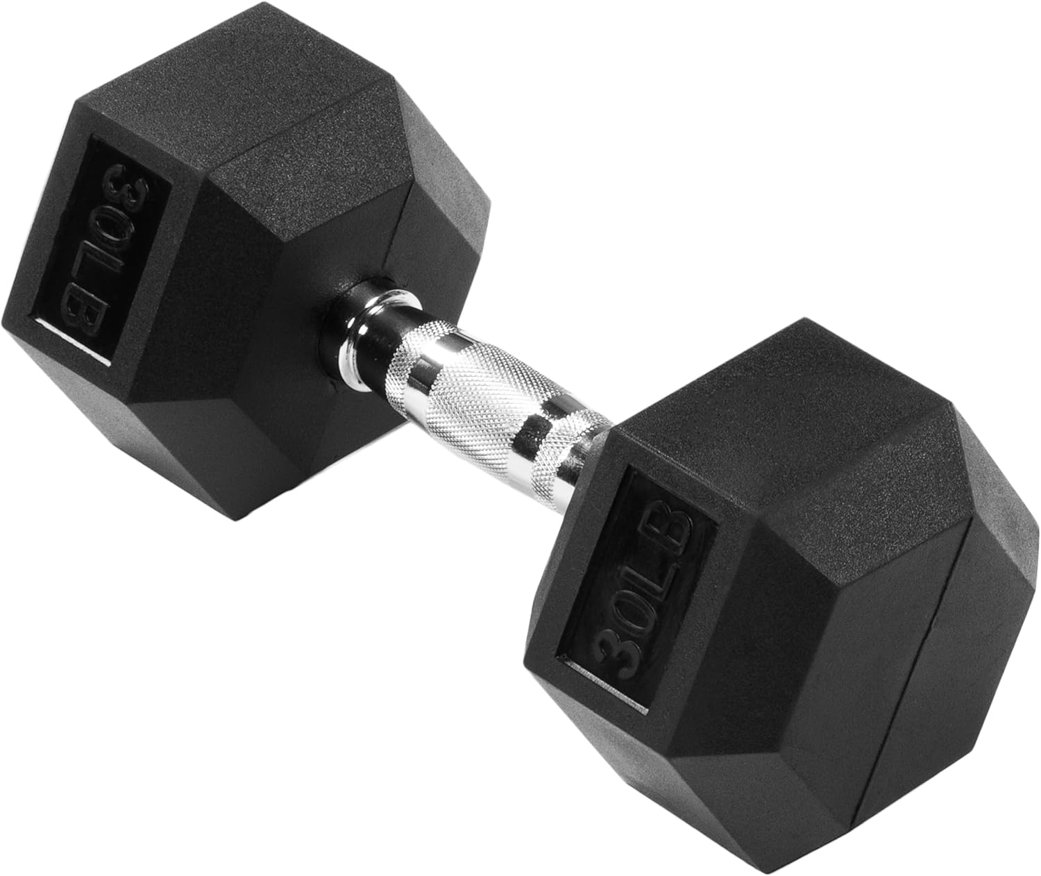 OLIXIS Rubber Hex Dumbbells，Assorted Weights for Home Gym Workouts, Strength Building & Fitness Training