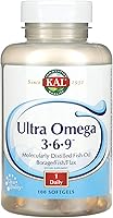 Vista 1 de Kal Ultra Omega 3-6-9, 100 cápsulas blandas