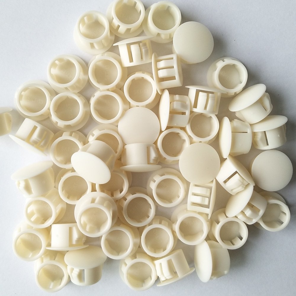 Flash Deals - 70% OFF YEJI 25PCS 1/2, 13mm, 0.51in Panel Plugs Hole Plugs (Mounting Hole: 12.5-13mm), Plastic Flush Type Hole Plugs, Home Furniture Fastener, Plastic Pipe Choke Plug, White Color Exclusive Special YEJI 25PCS 1/2, 13mm, 0.51in Panel Plugs Hole Plugs (Mounting Hole: 12.5-13mm), Plastic Flush Type Hole Plugs, Home Furniture Fastener, Plastic Pipe Choke Plug, White Color