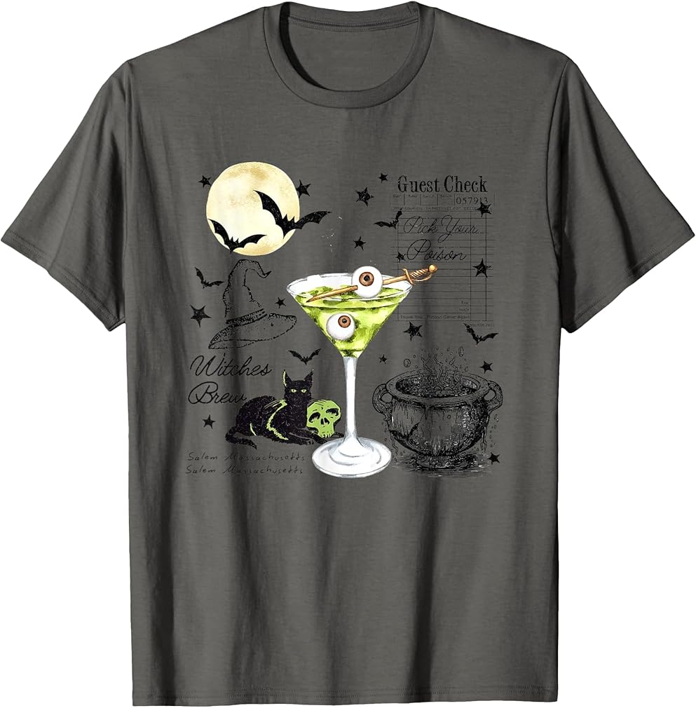 Halloween Witches Brew Funny For Men Women T-Shirt