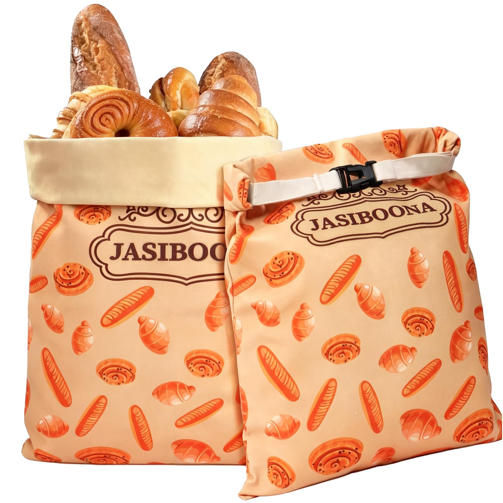 Paquete de 2 bolsas de pan de cera de abeja prémium para pan casero de masa madre, forro de algodón XL, bolsa de almacenamiento de cera de abeja orgánica natural, reutilizable, mantiene fresco y