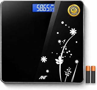 ANT Flora Bud Digital Body Weight Weighing Scale, 180kg Capacity, 50g Accuracy, 5mm Tempered Glass, High Precision Strain ... Price In India