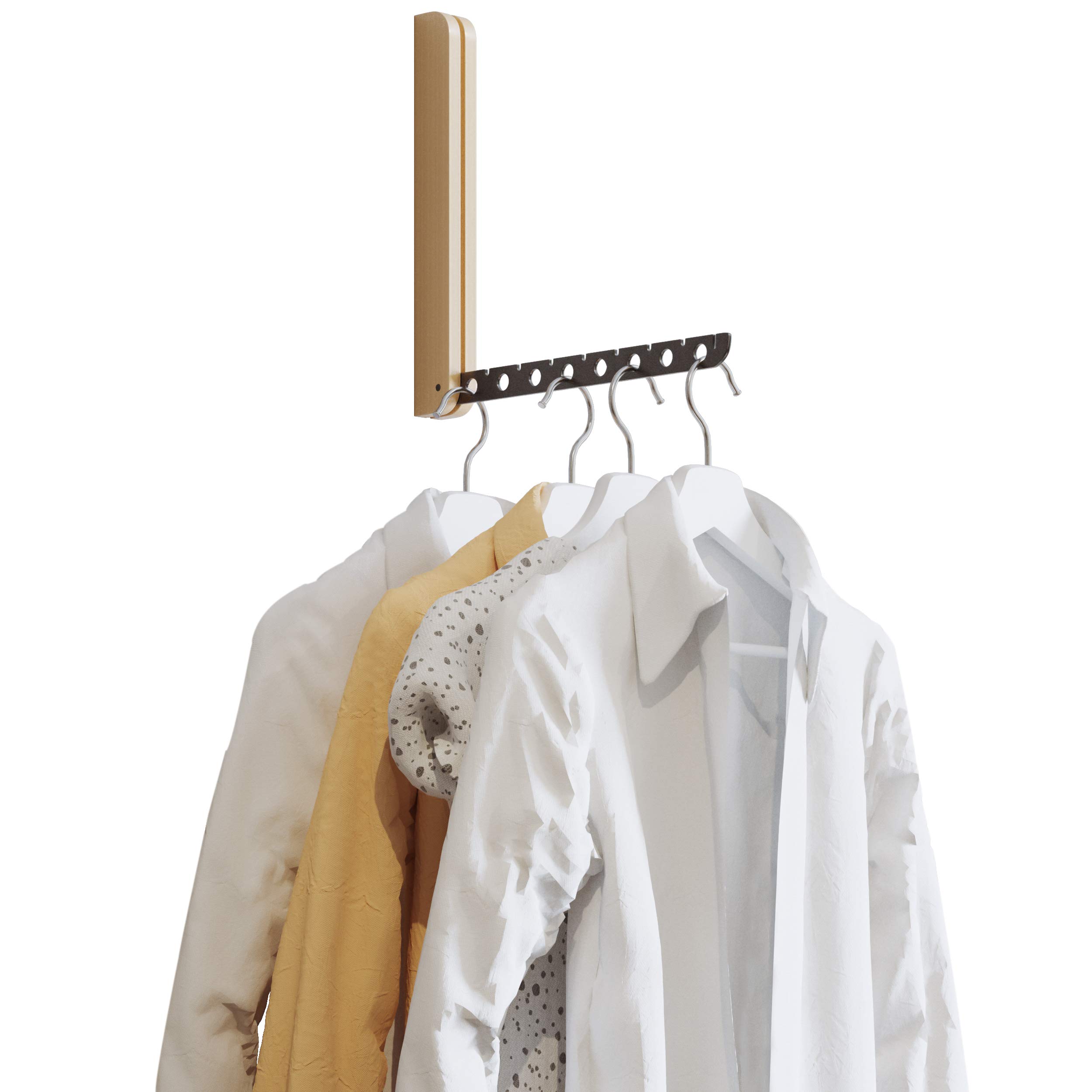 Buy Rustic State Cabide Wall Wood Coat Hanger Holder Rack Farmhouse