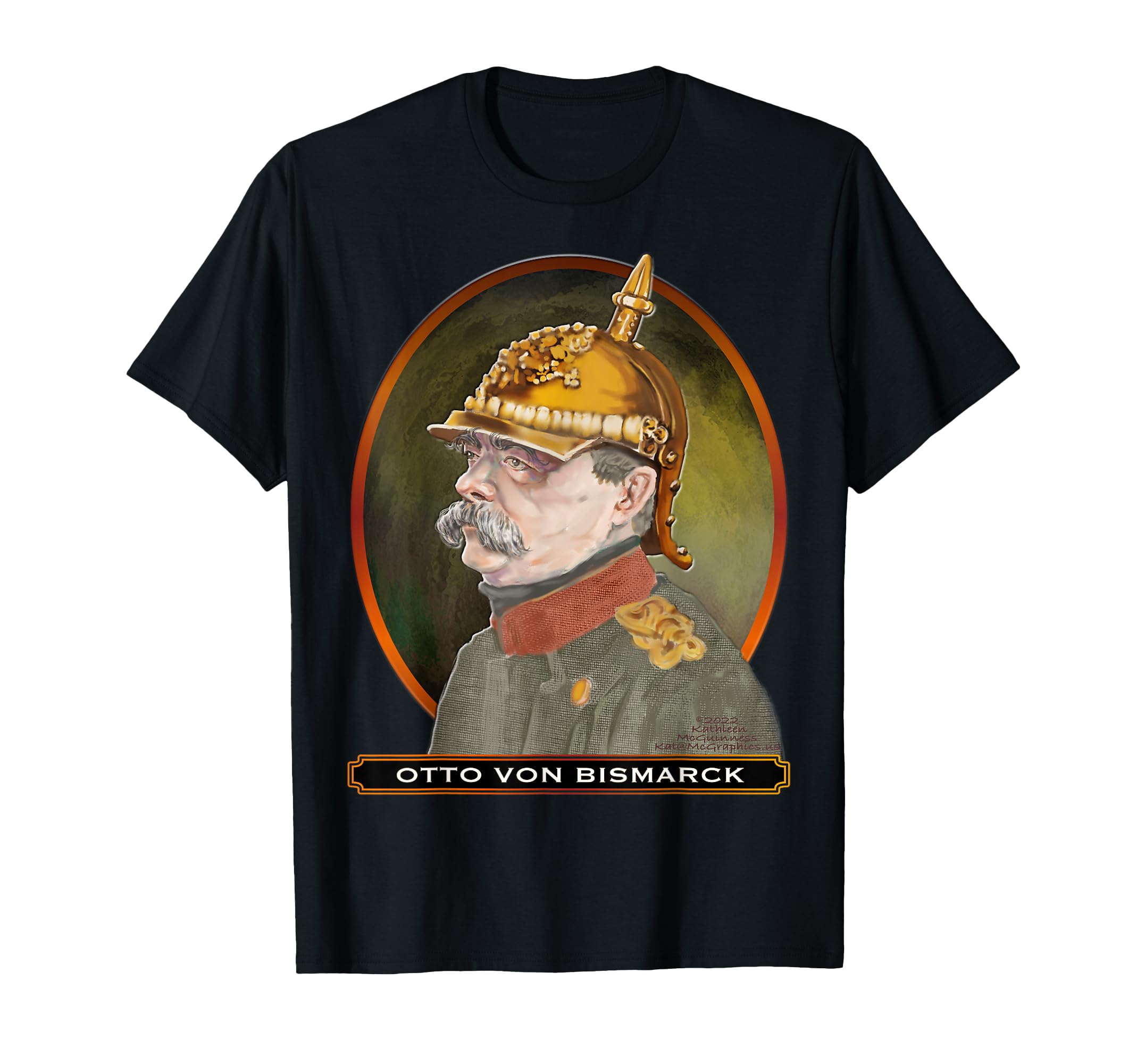 2BTshirtsOtto von Bismarck, the Iron Chancellor T-Shirt