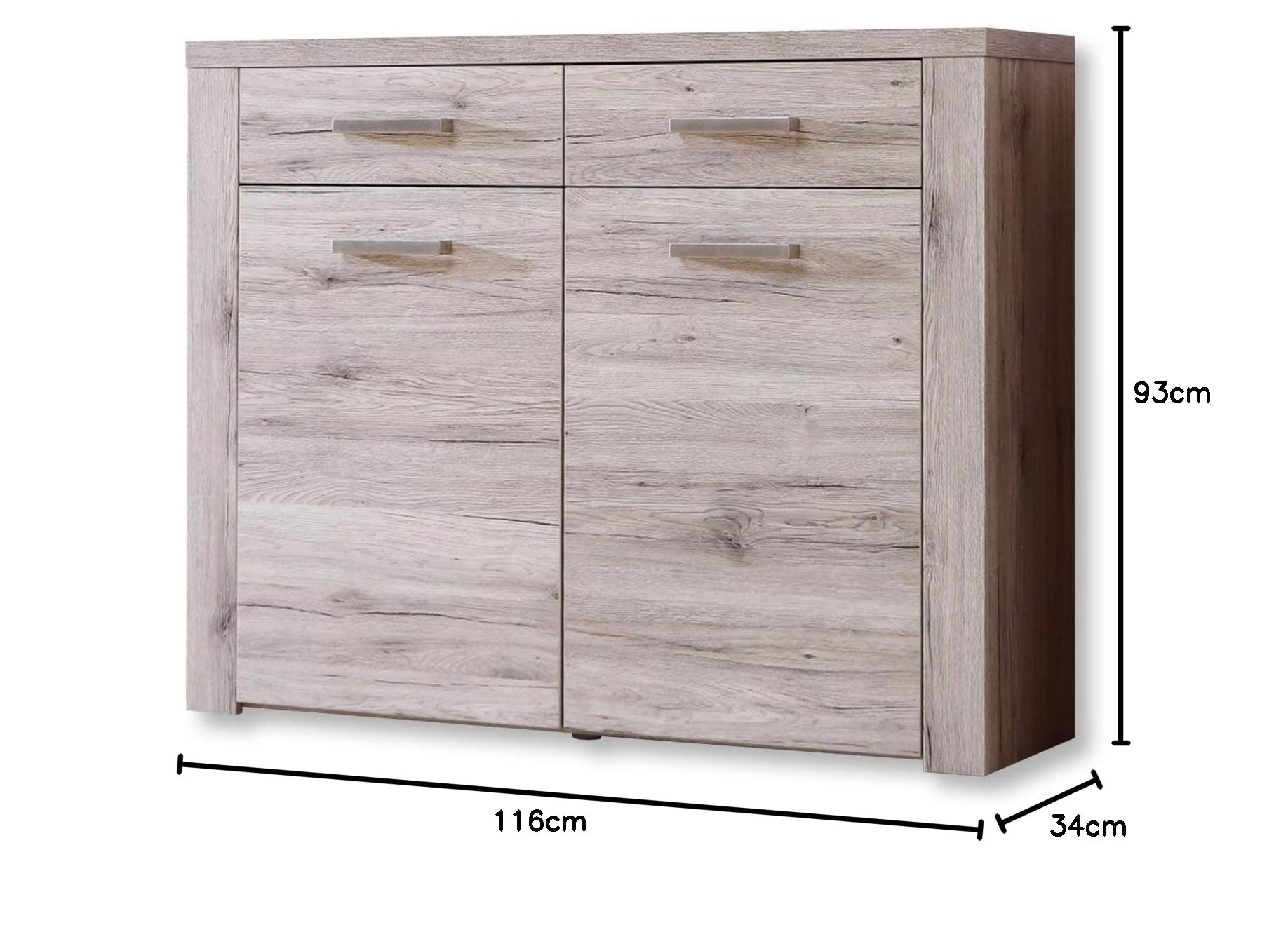 ROLLER Schuhschrank - Sandeiche