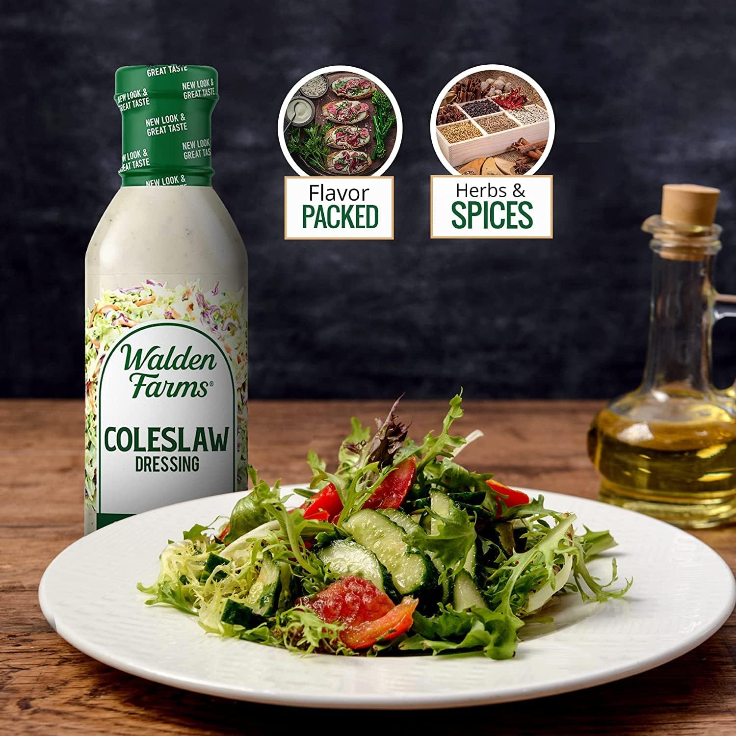 Amazon.com : Walden Farms Caloried Free Dressing Coleslaw