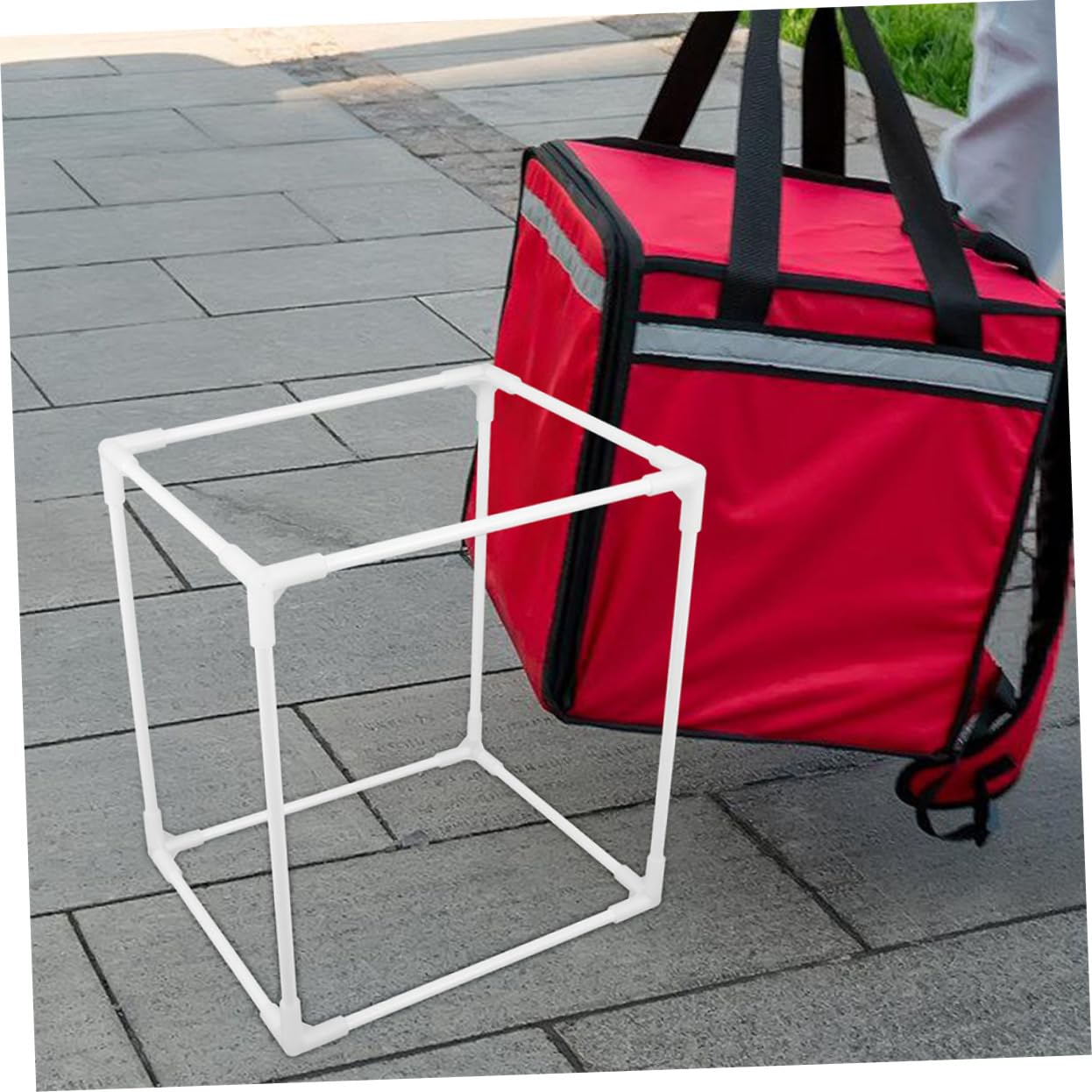 1set Food Insulated Box Inner Frame Support Rack Versatile Support Frame for Catering Bags Easy Installation Compact Compatible Various Models