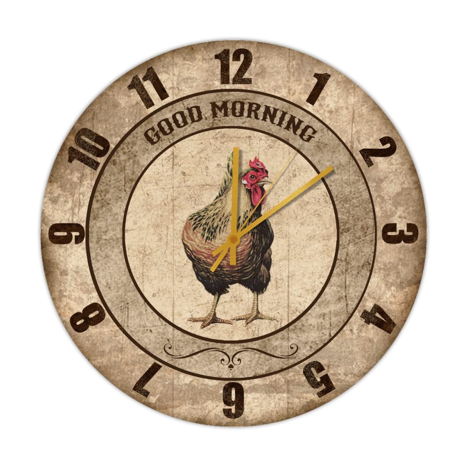 Horloge en bois shabby chic un cadeau amusant pour la maison
