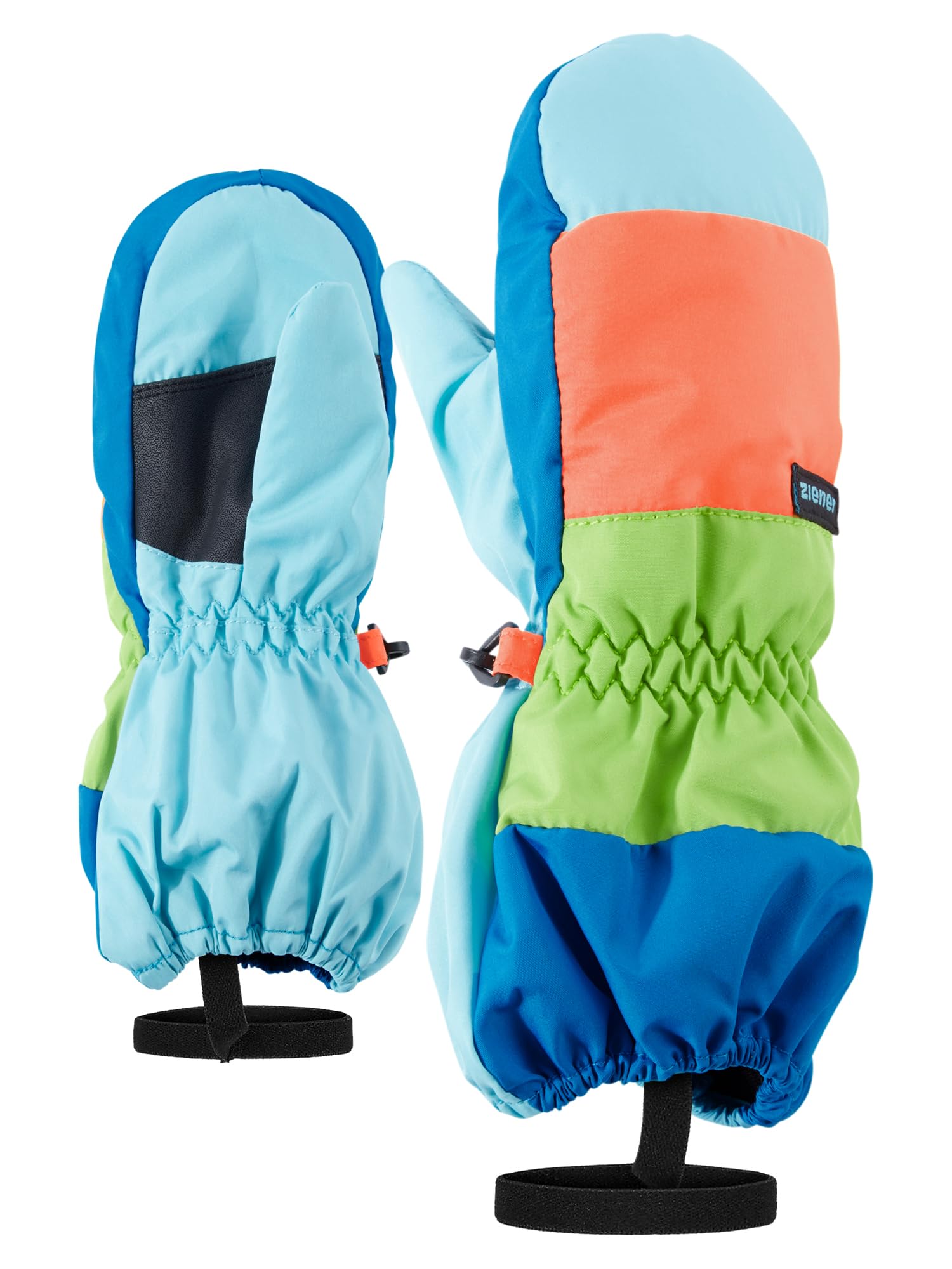 Ziener Liwi Ski Gloves, Unisex Children, unisex-child, 801975, Aqua blue, 92cm