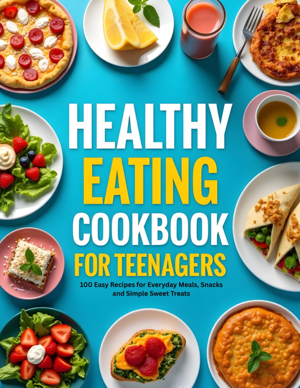 Healthy Eating Cookbook for Teenagers: 100 Easy Recipes for Everyday Meals, Snacks and Simple Sweet Treats.