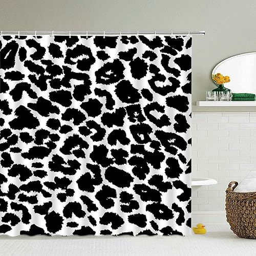 Miniatura 1 de KAGITO Cortina De Ducha Con Cortina De Ducha De Gancho Accesorios De Baño Cortina Impermeable Cortina De Ducha De Bañera De Partición 72×78 3136X