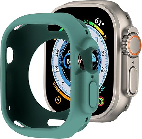 Miniatura 81 de BOTOMALL Funda protectora compatible con Apple Watch de 1.614 pulgadas Series 9, Series 8 Series 7, TPU suave, flexible, delgada, ligera, funda