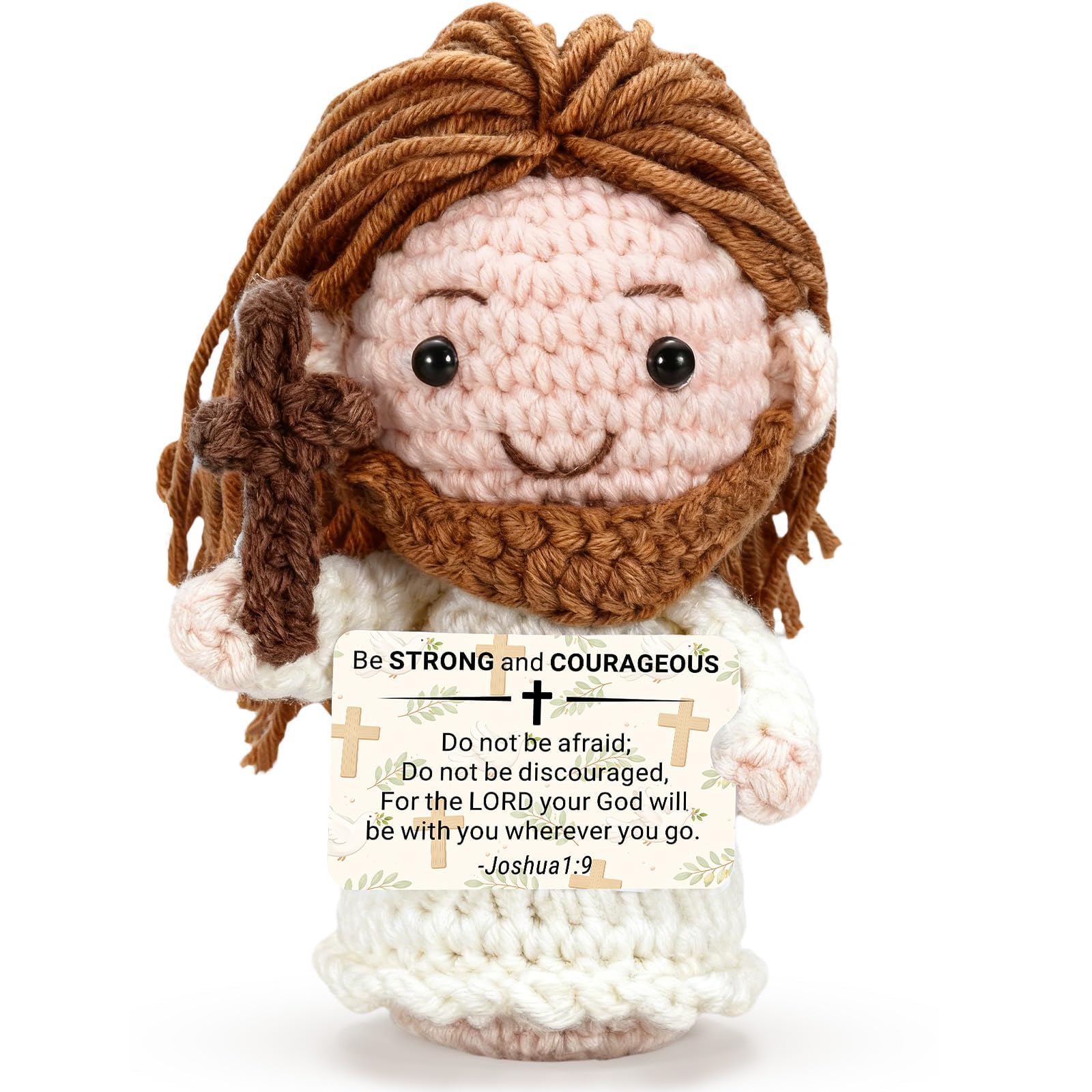 Christian Gifts for Women Men Gift Emotional Support Positive Jesus Crochet