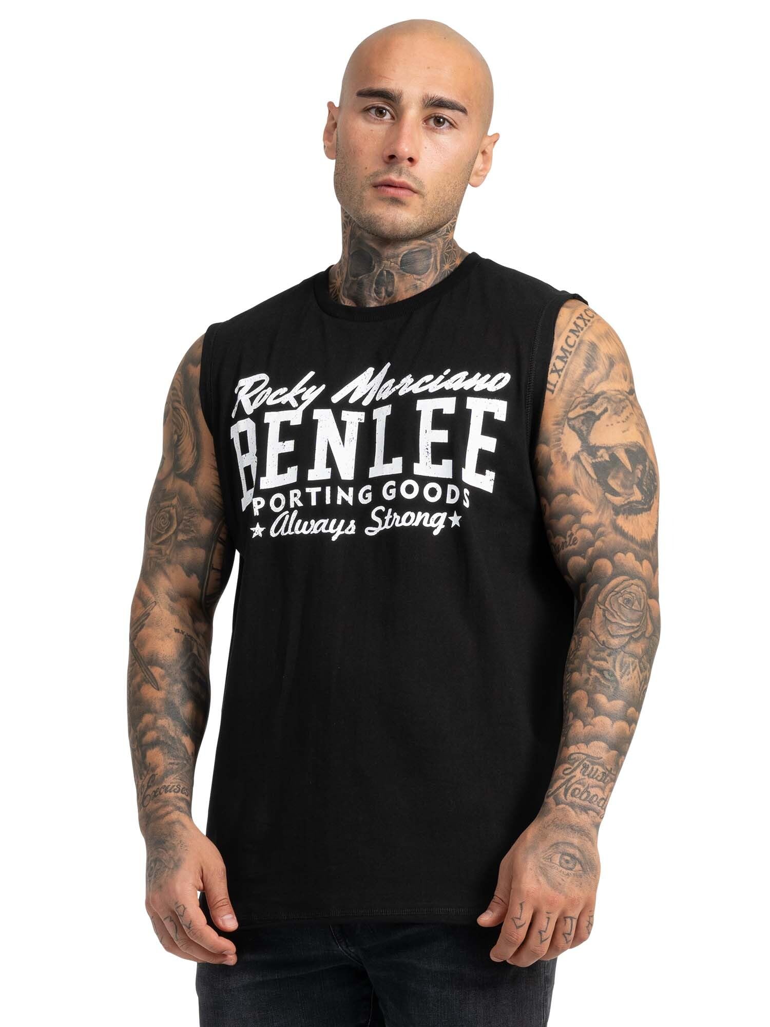 Ben Lee Rocky Marciano Men's LASTARZA T-Shirt, Black, L