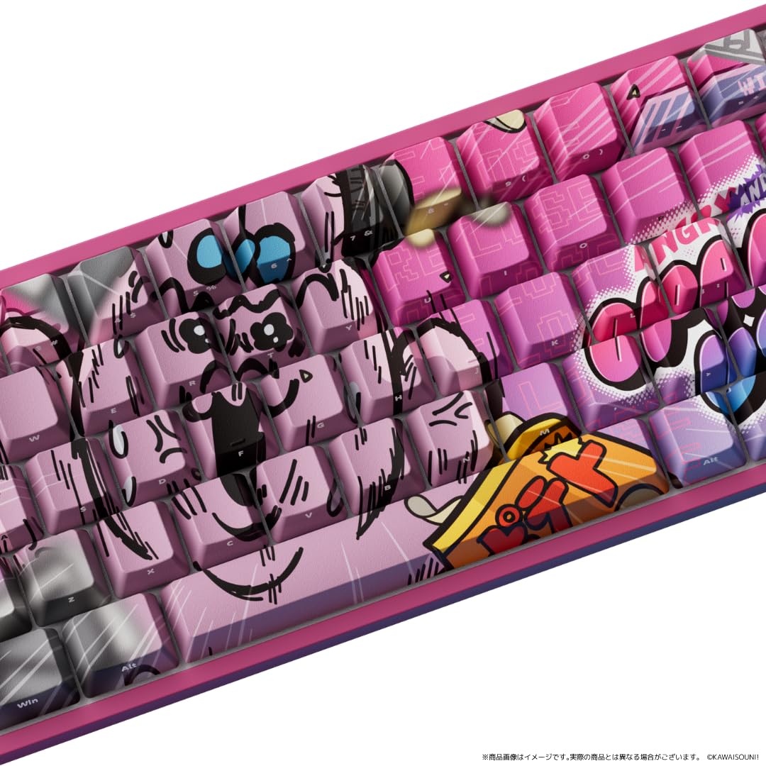 Amazon | AMICIS おぱんちゅうさぎ ゲーミングキーボード ラピッド