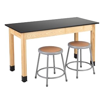 Learniture Science Lab Table w/Phenolic Top (24 W x 54 L)