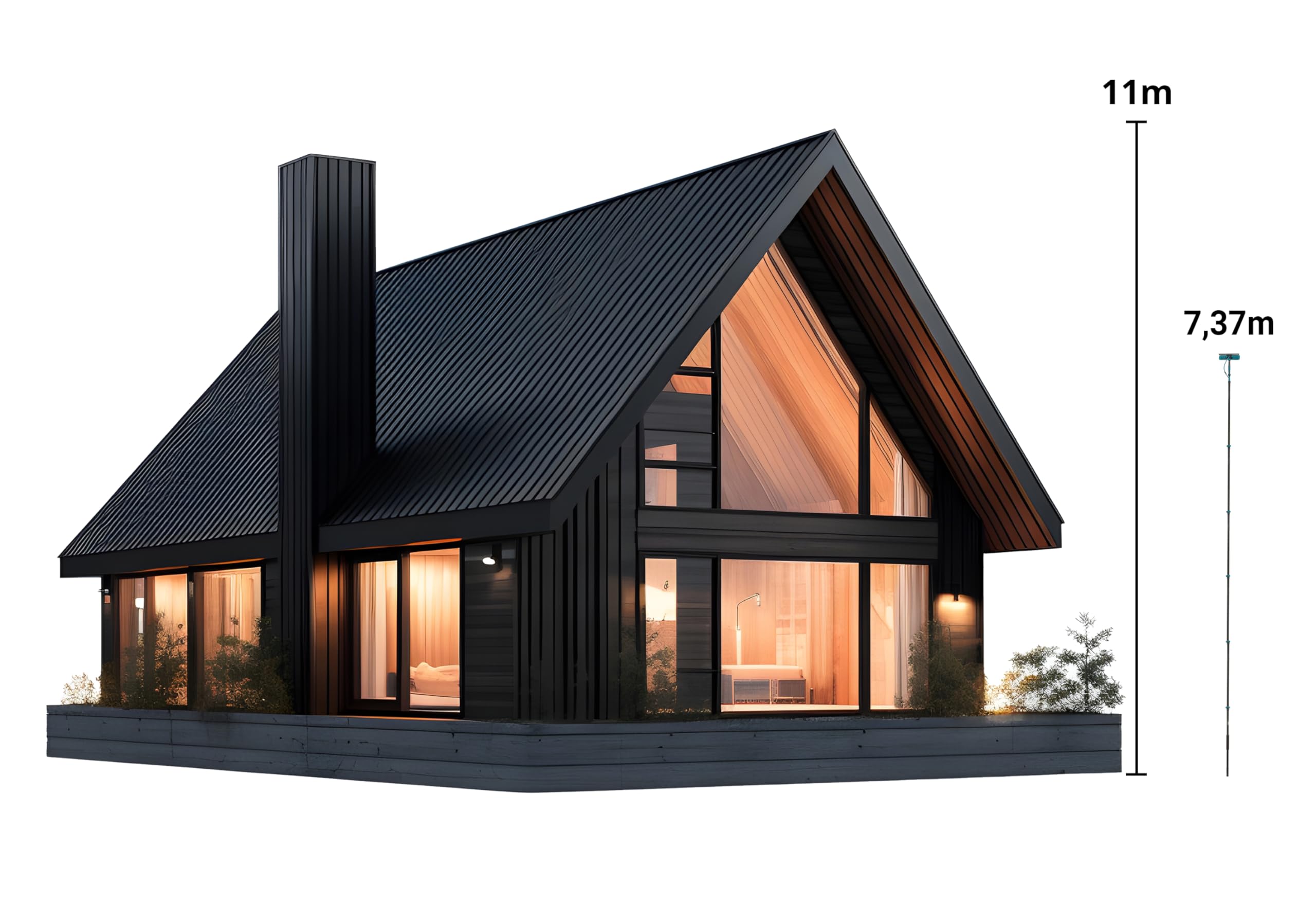 Sillar Cepillo telescópico para Lavado 7,37m - Arandela Ajustable con Manguera, dosificador de jabón, cepillos - para Lavar Ventanas, Paneles solares, Coches, autocaravanas, Camiones, techos