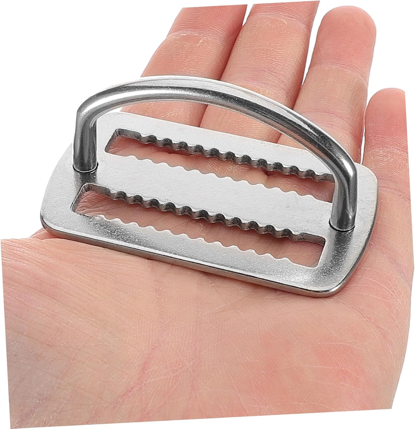 Toddmomy Stainless Steel Diving Weight Belt Retainer with d Rings Heavy-duty Welded Buckle for Secure Attachment of Scuba Gear and Accessories Non-slip Design for Stable Use