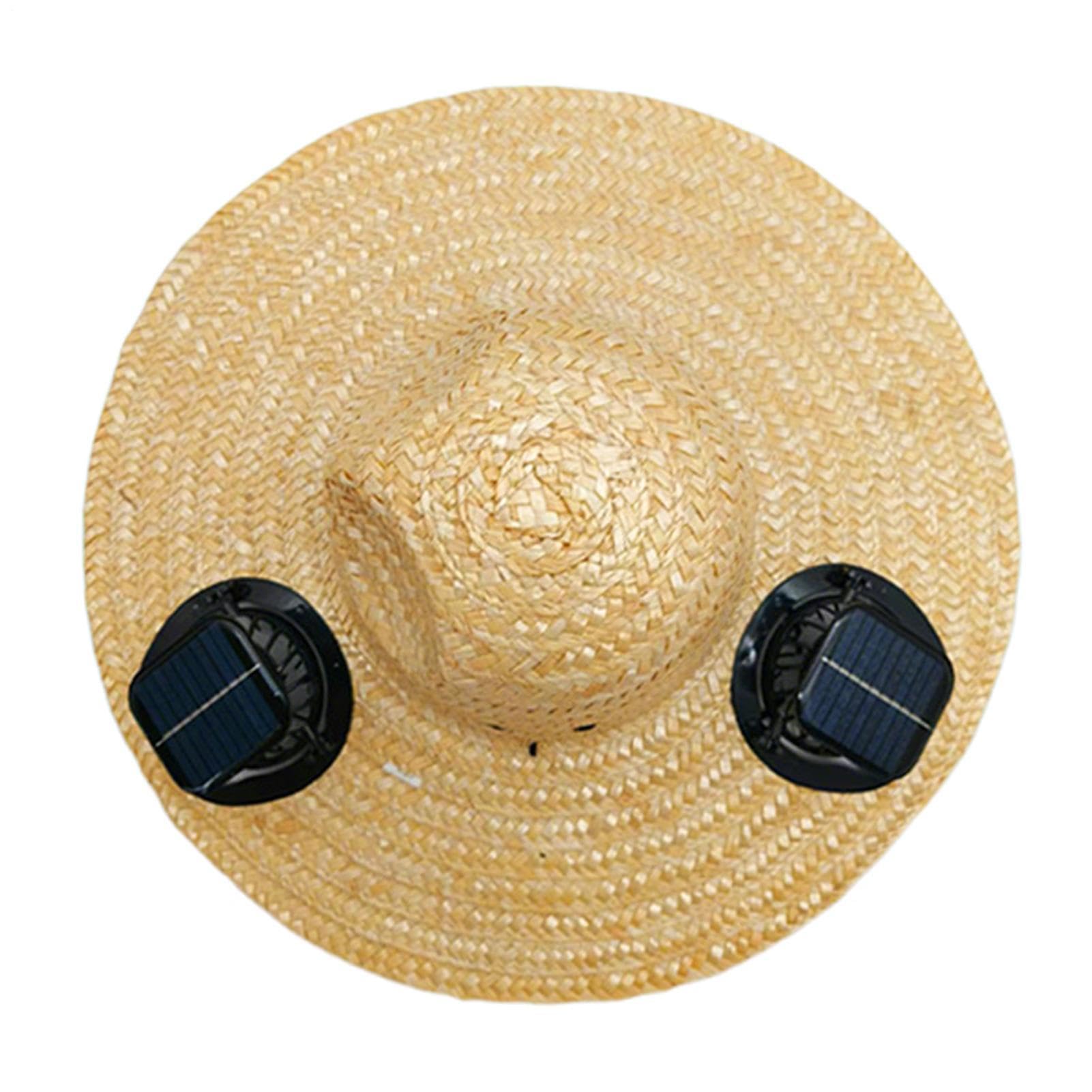 Cappello con Ventole Attrezzatura Ergonomica Ricaricabile USB | Copricapo Con Ventilatore Per Outdoor Campeggio Giardino Escursioni Lavoro Viaggio Spiaggia Sport