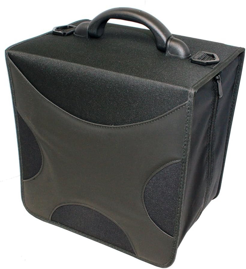 LINKYO 520 Disc Heavy Duty CD DVD Storage Binder Wallets (Frustration-Free Packaging, Black)