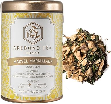 Amazon Akebono Tea アケボノティー マーベル マーマレード 65g 缶 茶葉 オーガニック 有機 低カフェイン 柚子 ゆず 日本茶 緑茶 国産 煎茶 ほうじ茶 ジンジャー ハーブティー 紅茶 ブランド 高級 おしゃれ かわいい ギフト Akebono Tea アケボノ ティー Amazon Akebono Tea アケボノティー マーベル マーマレード 65g 缶 茶葉 オーガニック 有機 低カフェイン 柚子 ゆず 日本茶 緑茶 国産 煎茶 ほうじ茶 ジンジャー ハーブティー 紅茶 ブランド 高級 おしゃれ かわいい ギフト Akebono Tea アケボノ ティー