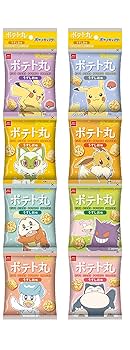 ポケモン ドデカタオル当選品　おやつカンパニー Amazon.co.jp: 【公式】ポテト丸 うすしお味 4連×20袋