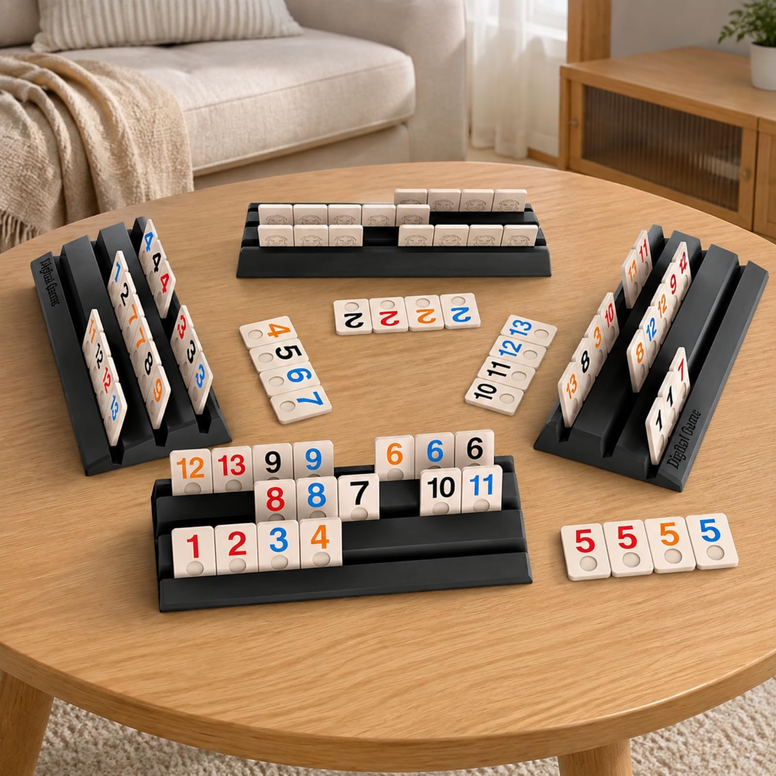 Gioco per 4 Giocatori ssere | tattico, Gioco Stile Israeliano ssere Numeriche, Alta Rigiocabilità, per Riunioni rilassa, Giallo