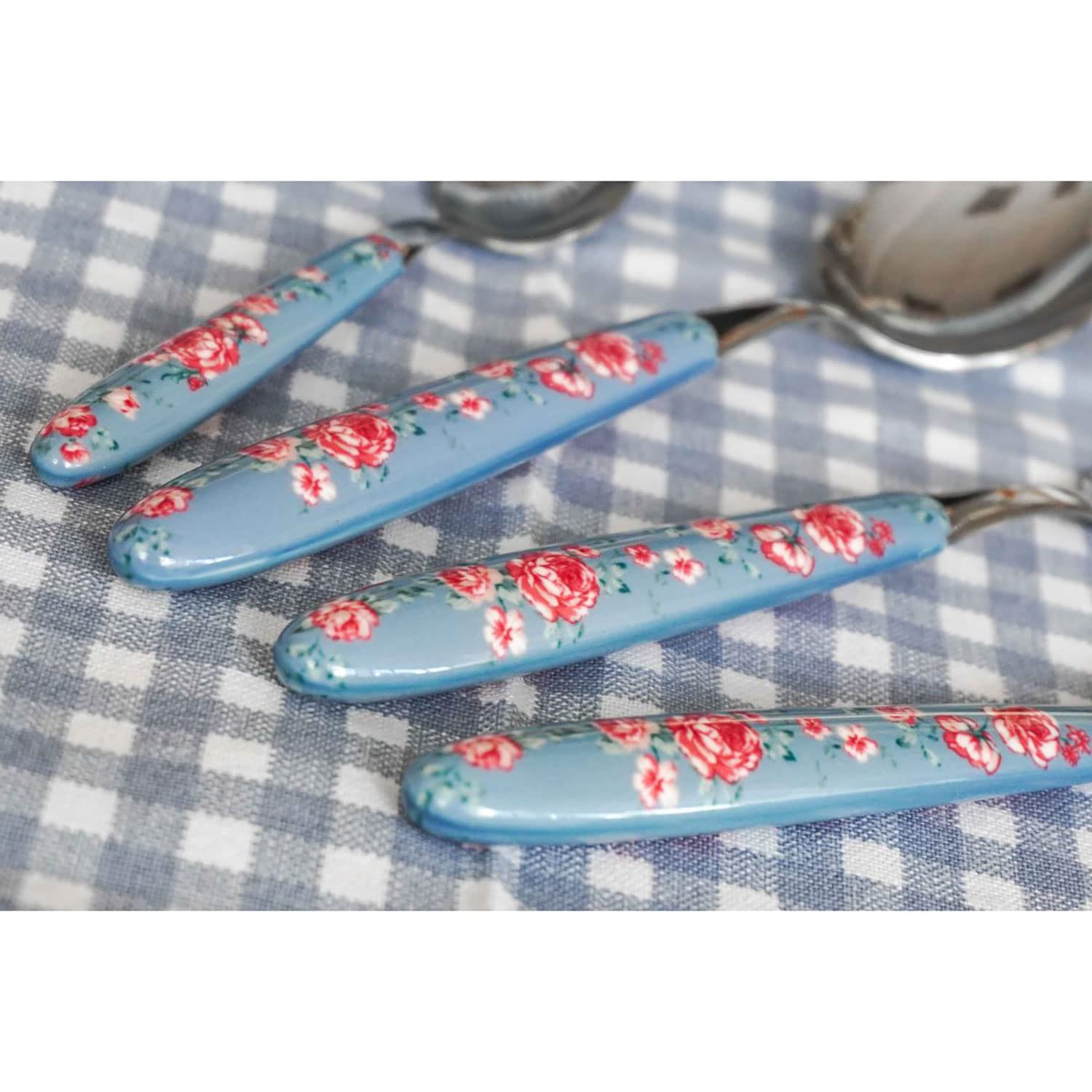 Isabelle Rose Tenedor de mesa Shabby Chic Julia de acero inoxidable vintage 5131