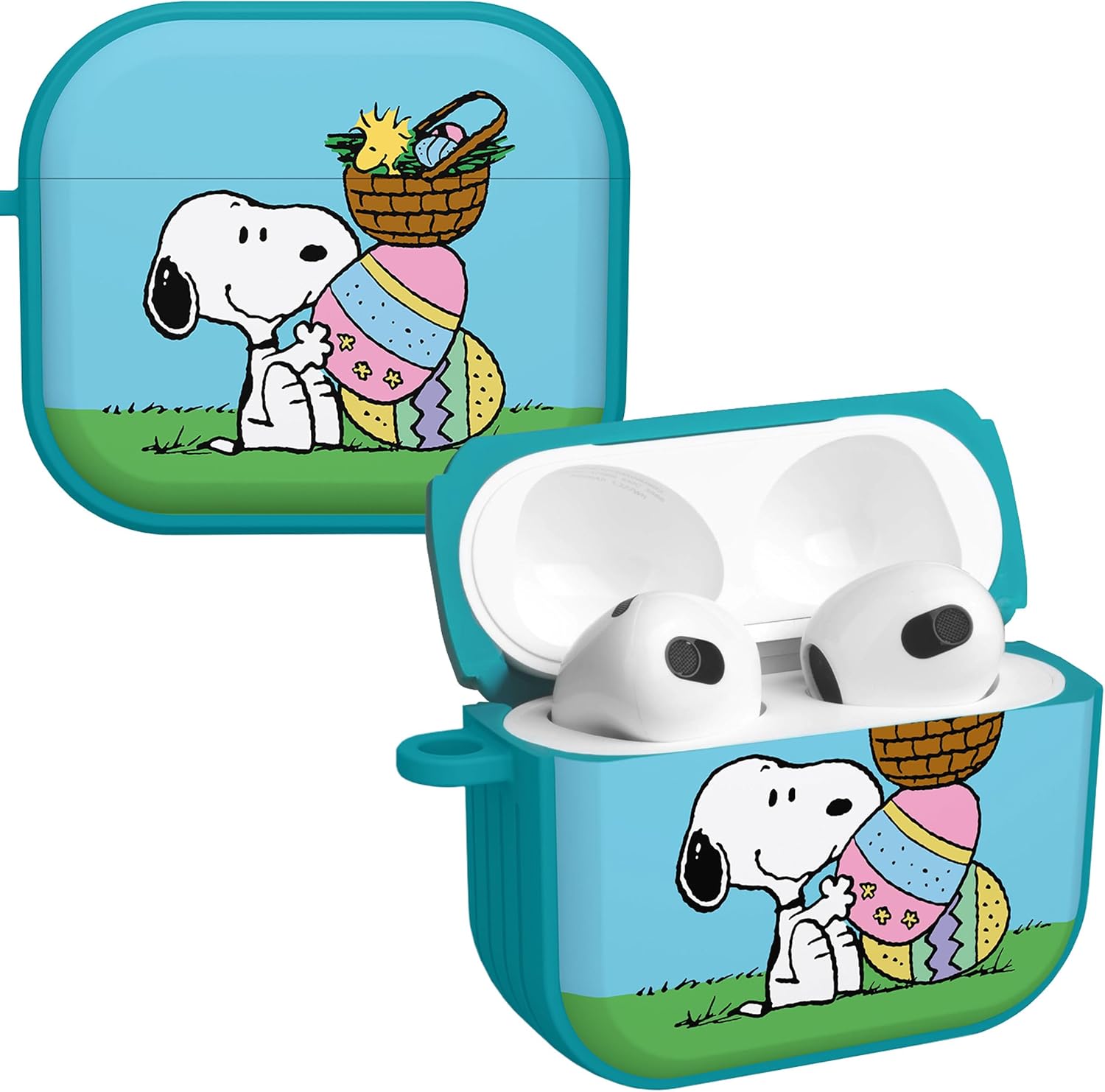 Affinity Bands Peanuts Easter HDX Case Cover Compatible with Apple AirPods Gen 3 (Eggcited)