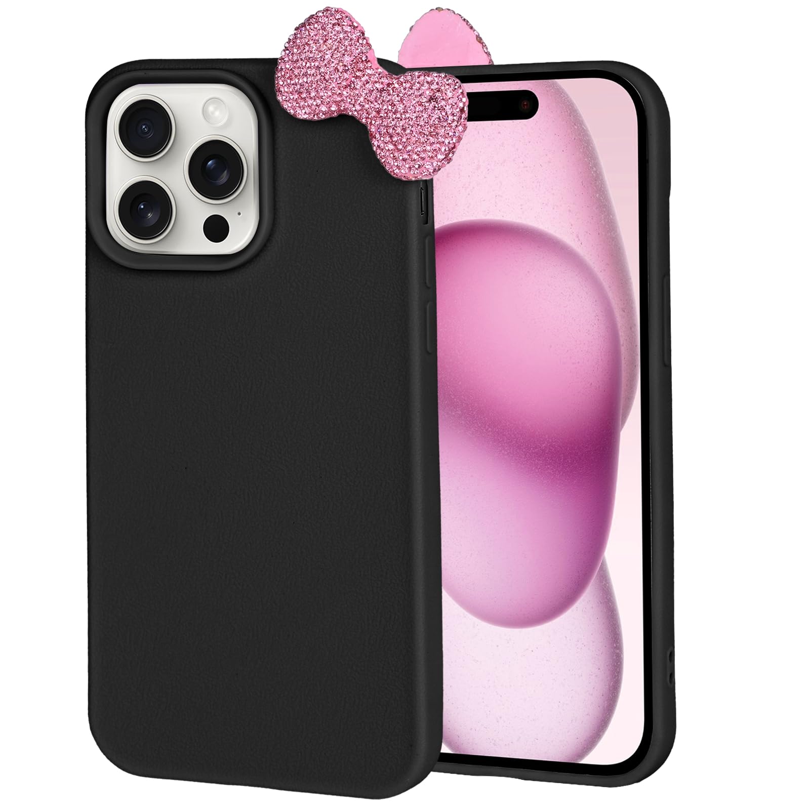 Amazon.com: Pajony Cases for iPhone 16 Pro Max, Luxury Glitter 3D