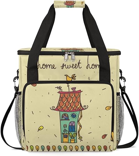 Bird Sweet Home - Cafetera de transporte para Keurig K-Mini o K-Mini Plus K-Cup Pods almacenamiento portátil cafetera bolsa de viaje