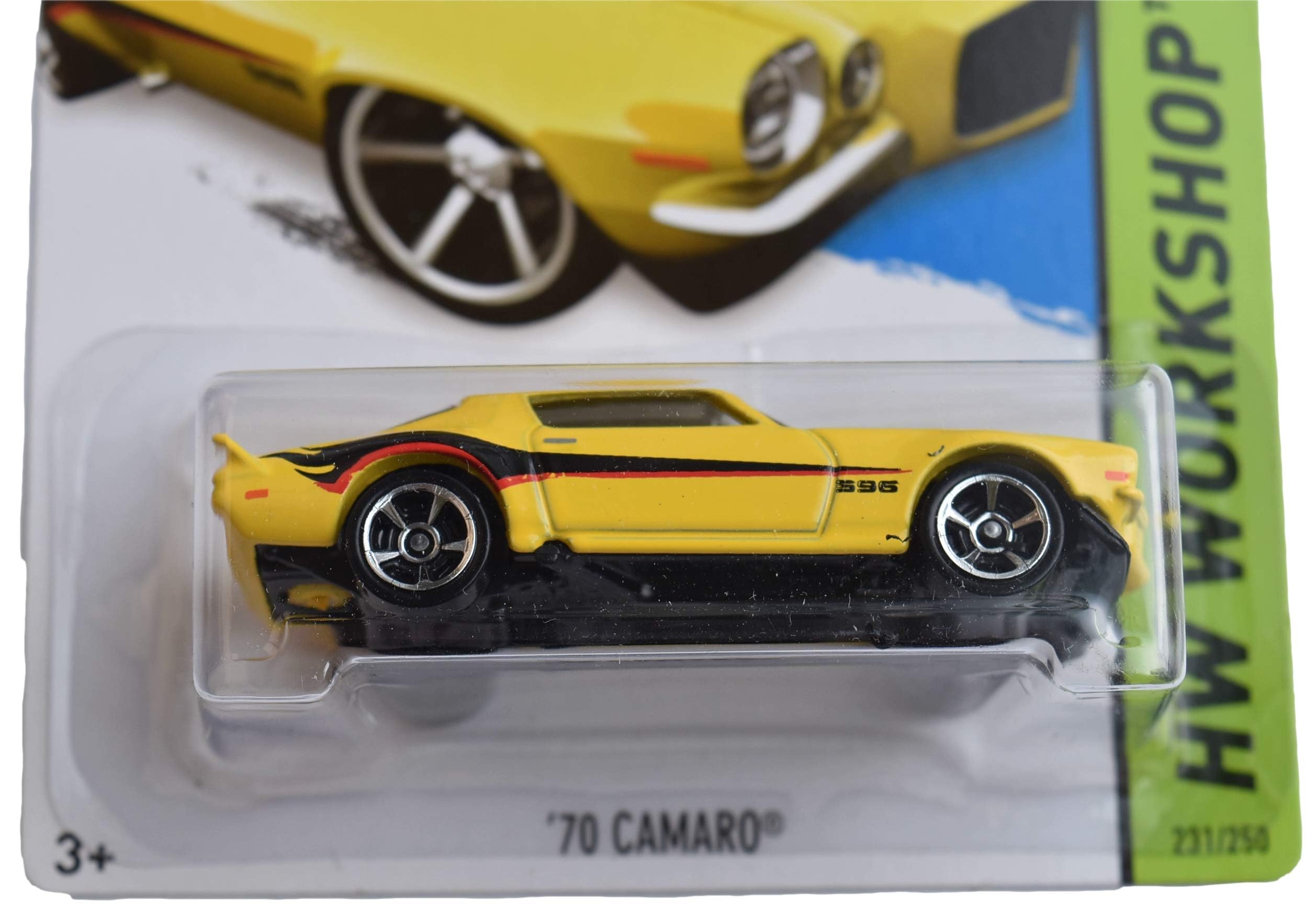 Amazon.com: Hot Wheels '70 Camaro, HW Workshop 231/250