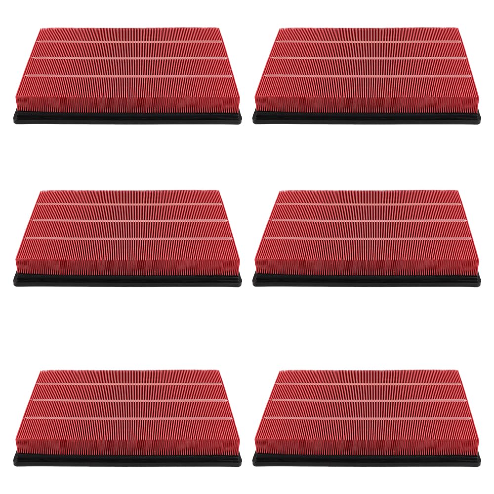 Doc's Filters Pre-Oiled Replacement, High Performance Engine Air Filter DA3462X-6 6-Pack | Compatible with Ram 2011+
