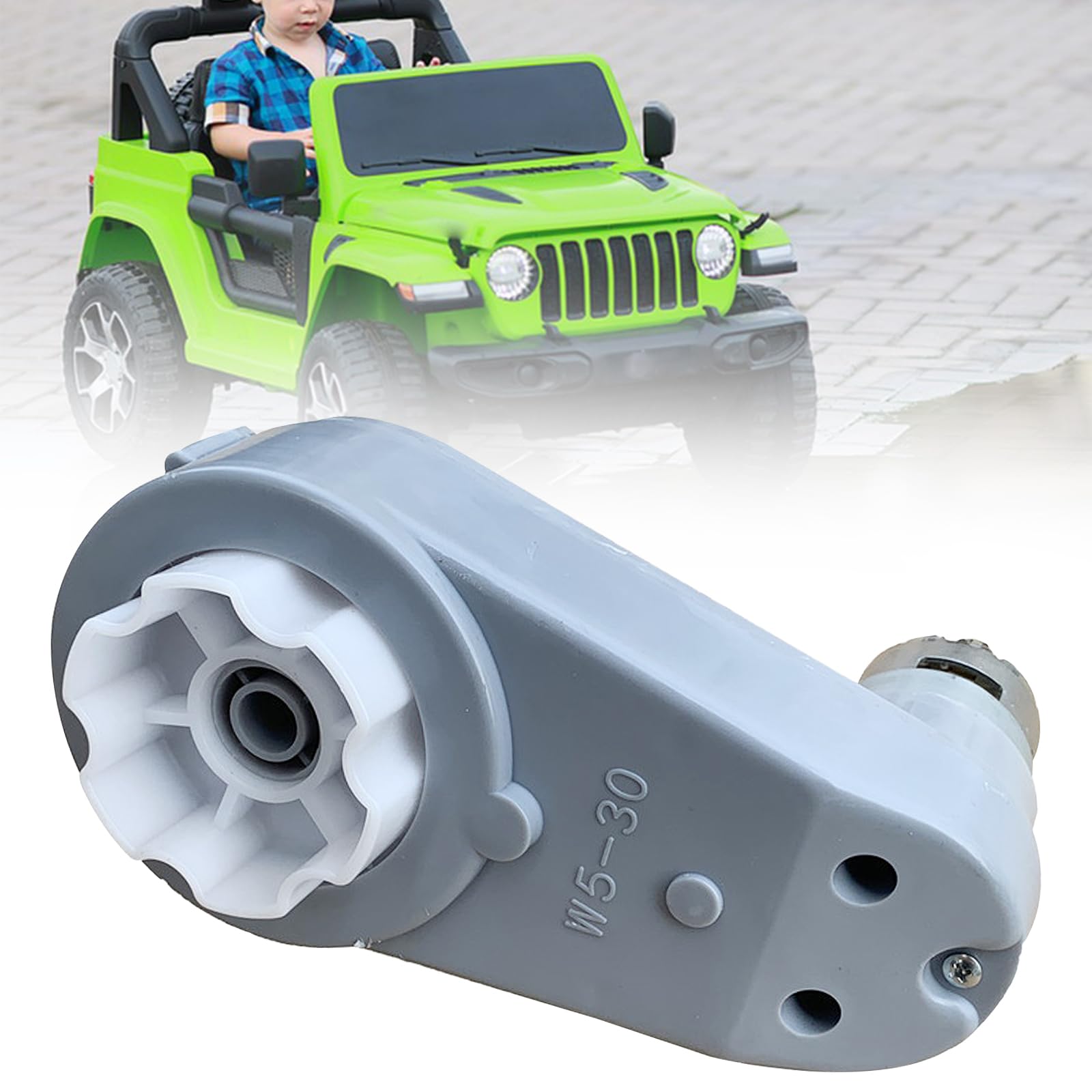 W5-30 RS775 Motore ad alta velocità, motore 24V ad alto coppia con trasmissione, trasmissione del motore elettrico Motore-trasmissione durevole, trasmissione del motore per auto elettrica Kit