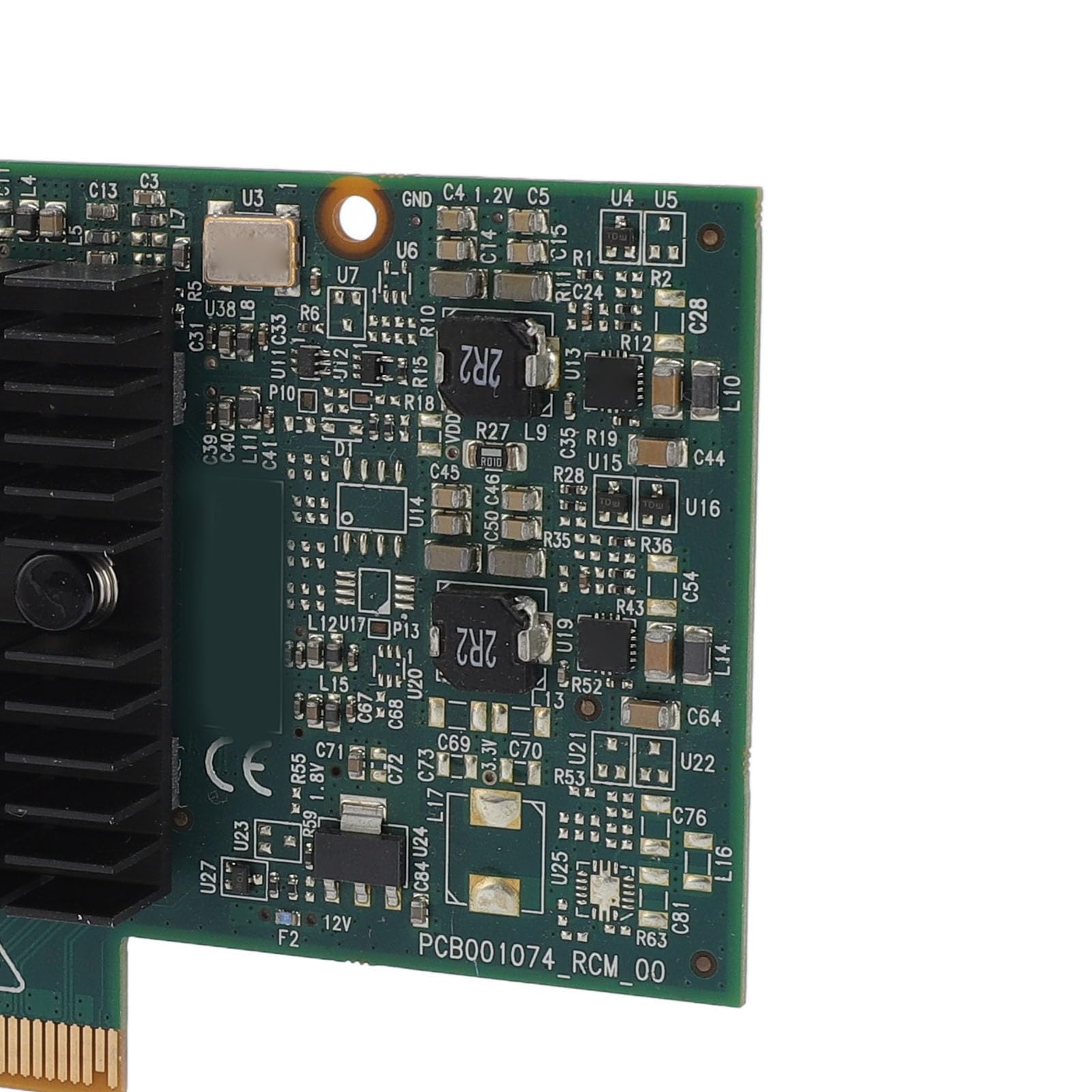 Domary Scheda Ethernet PCIe Scheda di Rete 2 Porte 80 Gbps Totali con Porte PCIe 3.0 X8 e QSFP per Workstation Server Data Center a Bassa Latenza