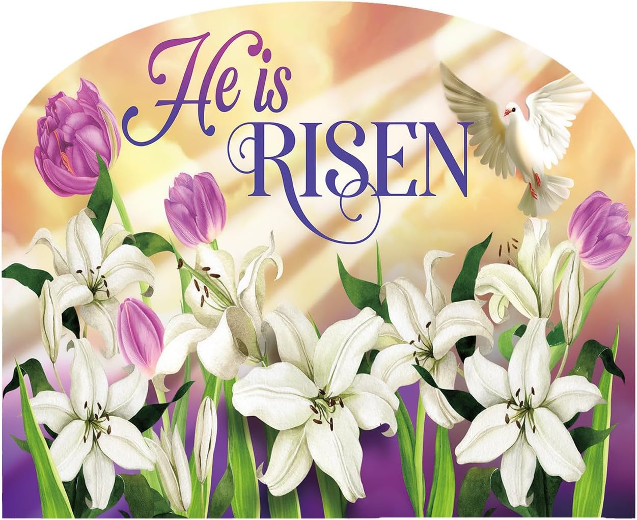 Briarwood Lane Painted Easter Eggs Acrylic Art Sign