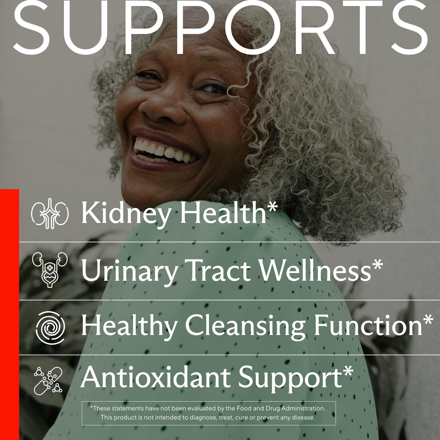 Kidney Cleanse & Detox Support with Cranberry, 60 Vegetarian Capsules — Amazon image 2
