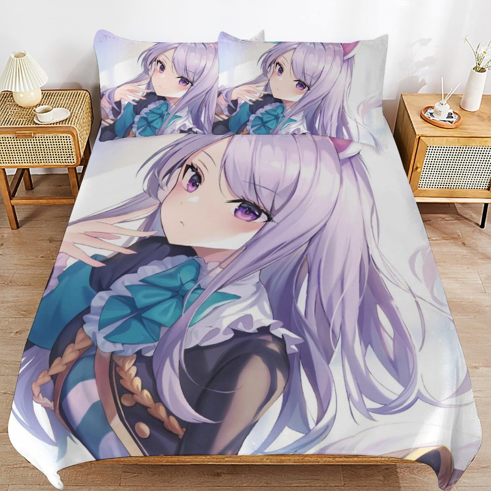 Amazon｜布団カバー 3点セット メジロマックイーン 掛け布団カバー