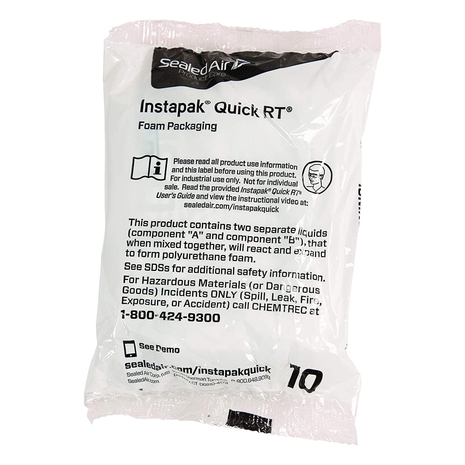 Instapak Quick RT #10 (x2) Packing and Shipping Solution – American Bubble Boy