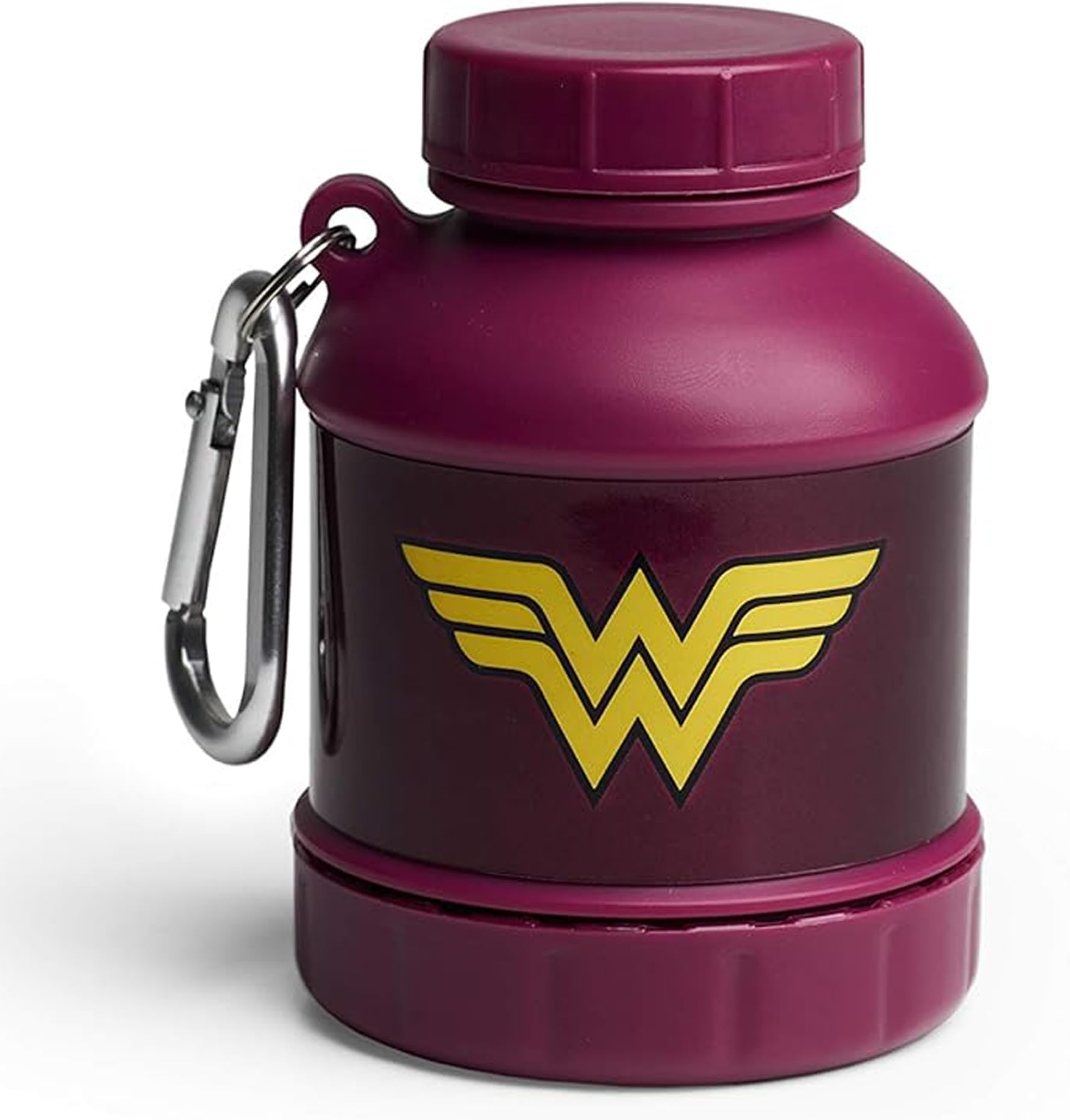Smartshake Justice League Protein Powder Storage Container 50g Protein Shaker Bottle Funnel 110ml BPA, DC Comics Protein Shakes Bottle Storage for Women - Wonder Woman