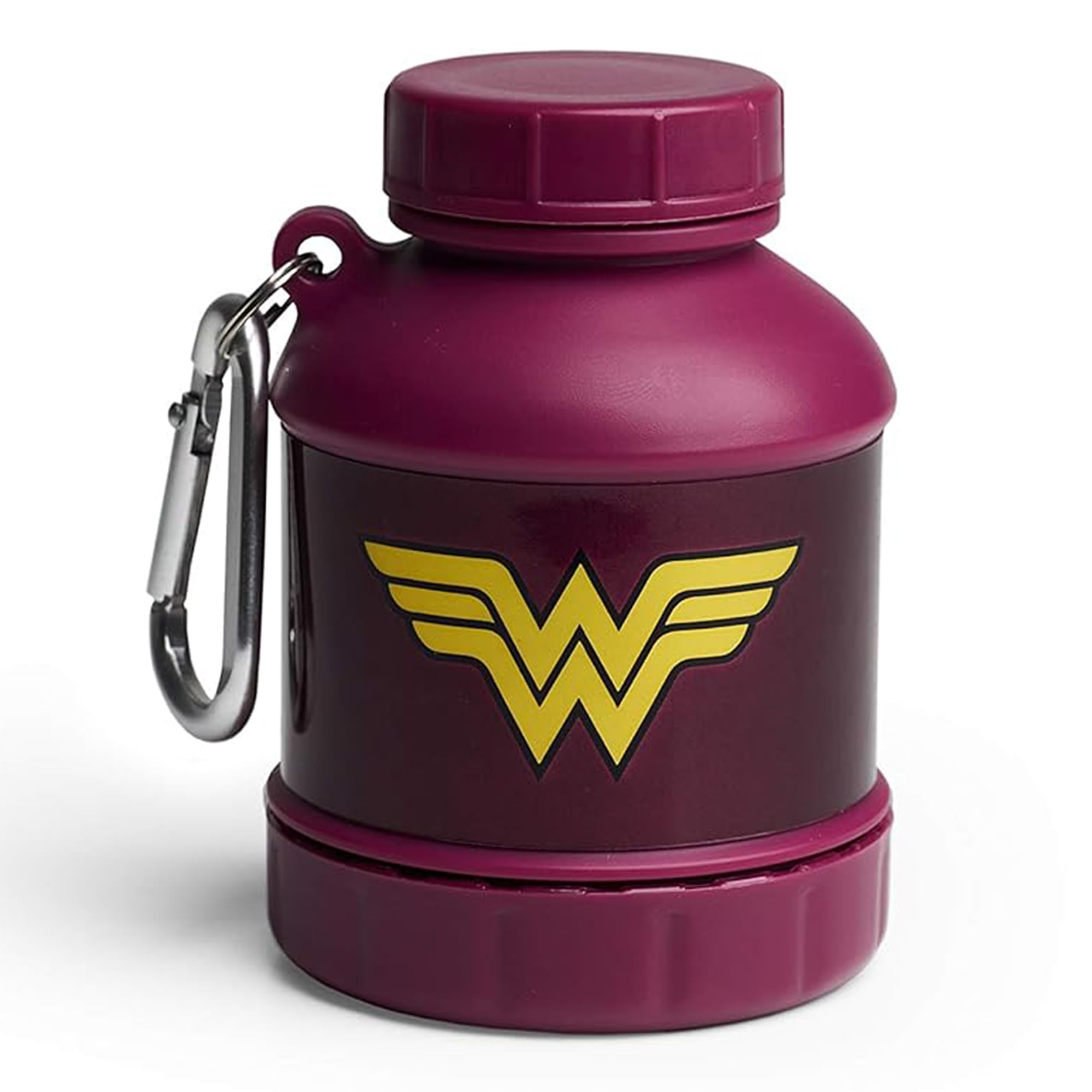 Smartshake Justice League Protein Powder Storage Container 50g Protein Shaker Bottle Funnel – 110ml BPA Free Wonder Woman Gifts DC Comics Protein Shakes Bottle Storage for Women