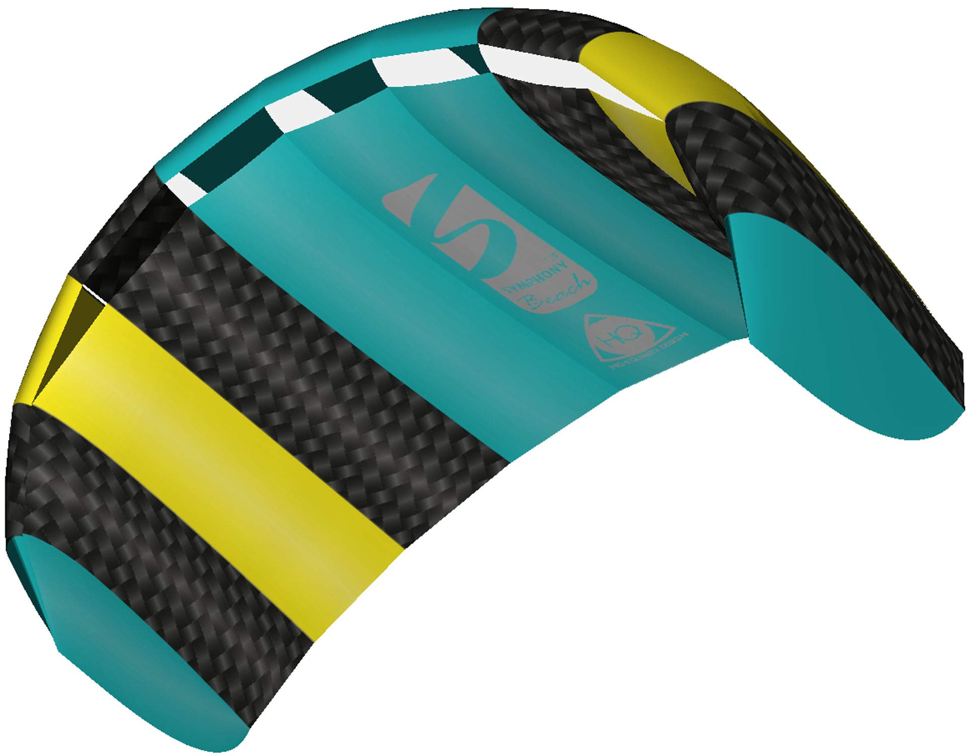 HQHIGH QUALITY DESIGN 11768455 Symphony Beach Steering mat, Aqua, 2.2