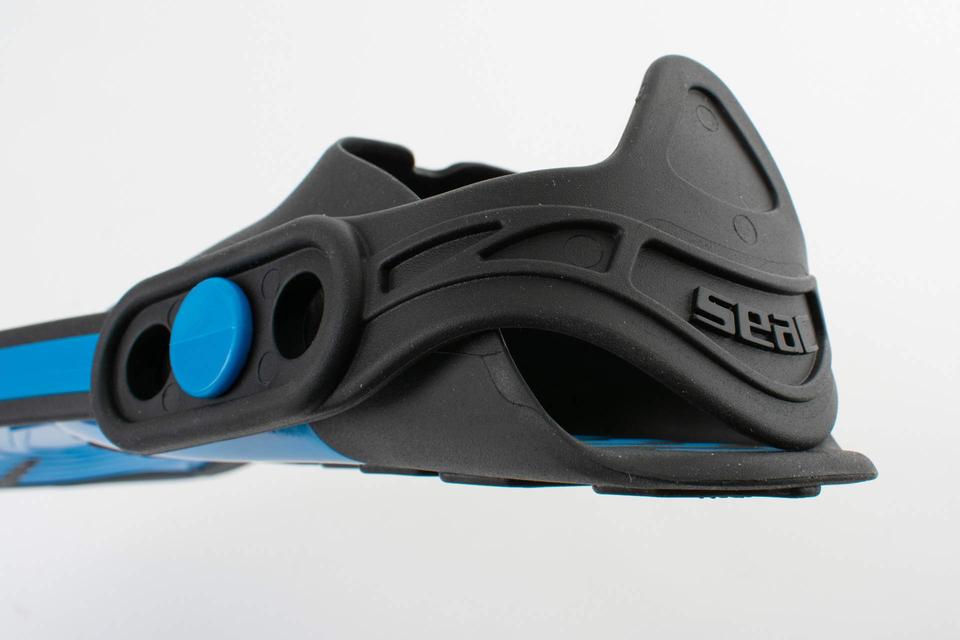 SEAC Vela Oh, Pinne Corte da Snorkeling e Nuoto in Piscina con Cinghiolo Regolabile Unisex Adulto
